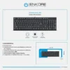 TECLADO ENKORE ACCESS WIRED OFFICE KEYBOARD