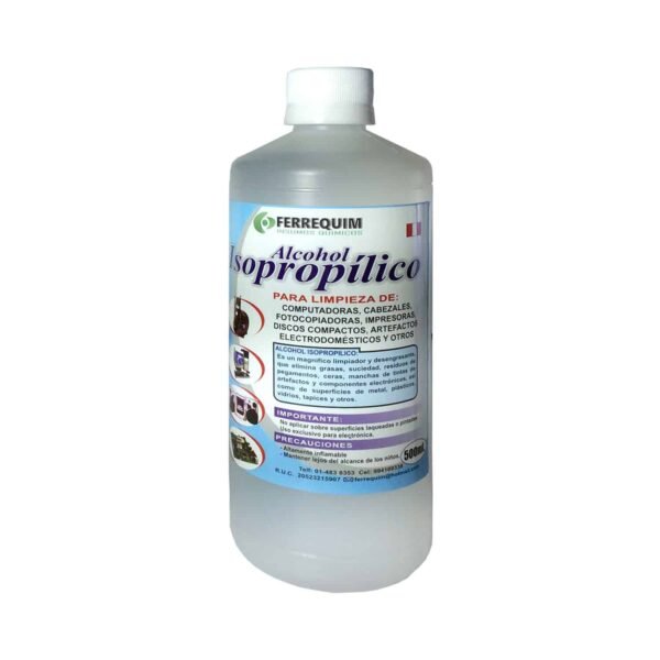 ALCOHOL ISOPROPILICO FERREQUIM 500ML