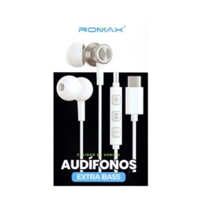AUDIFONO-ROMAX-USB-C-BLANCO.jpg AUDIFONOS ROMAX EXTRA BASS TCA0311