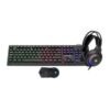 COMBO HALION TECLADO MOUSE PADMOUSE AUDIFONOS HA K430C