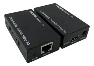 Extensión Extender Hdmi a Rj45 Utp Cat 5/6 Hasta 60 Metros