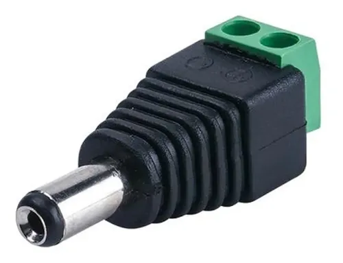 JACK MACHO CON BORNERA – PLUG 2.1MM X 5.5MM