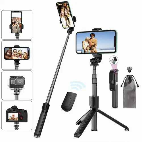 SELFIE STICK P195 PALO SELFIE TRIPODE 1.8M