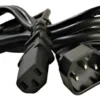 Cable Poder Ups 1.80 Mts 3x16 Awg, Macho-hembra American Net