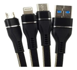 CABLE PULPO USB - TIPO C LIGHTNING MICROUSB