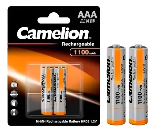 PILA CAMELION RECARGABLE AAA 1100MAH