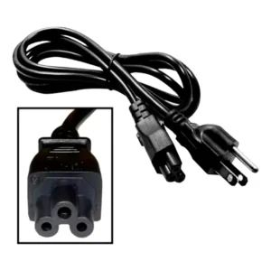 CABLE DE PODER TREBOL PARA ADAPTADOR DE LAPTOP