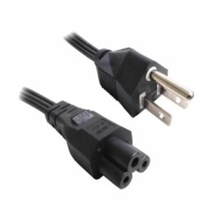 CABLE PODER TIPO TREBOL UNIVERSAL 1.50 M NEGRO