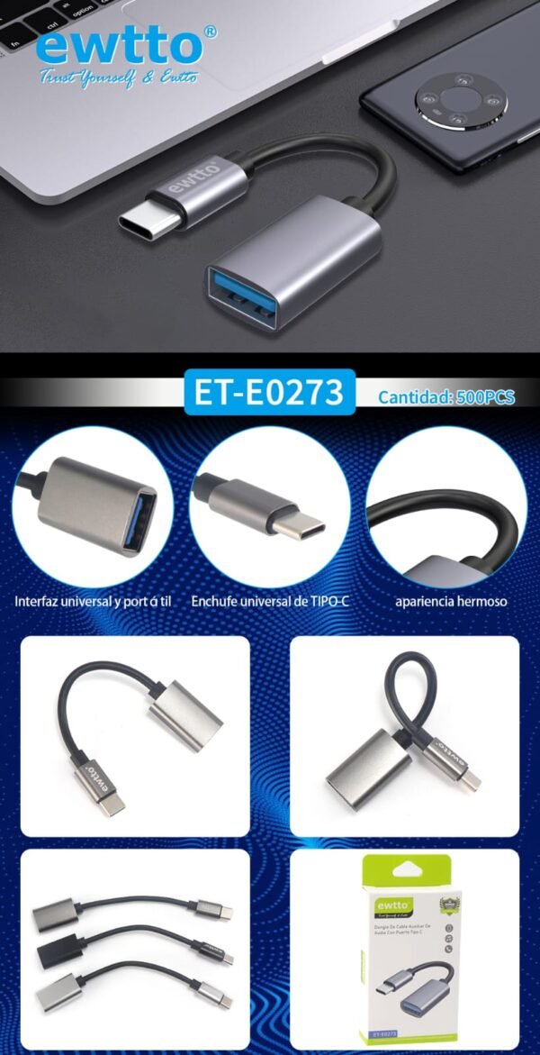 OTG TIPO C - USB EWTTO ETM4132