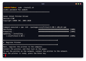 CABLE CANON - CANON LINUXS