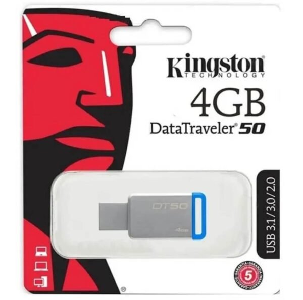 USB KINGSTON 4GB DATATRAVELER FLASH