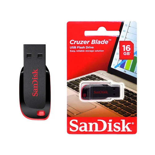 USB SANDISK CRUZER BLADE 16GB
