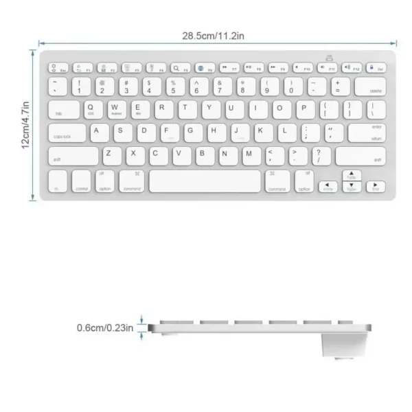 TECLADO INALAMBRICO SEISA BK3001