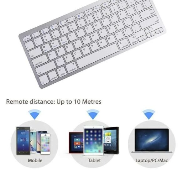 TECLADO INALAMBRICO SEISA BK3001