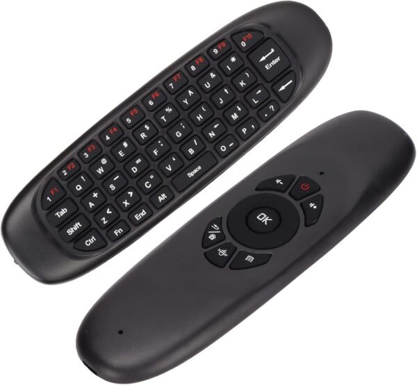 po8.jpg AIR MOUSE WITH GYROSCOPE , QWERTY KEYBOARD COMPATIBLE FOR ANDROID , WINDOWS , MAC OS , LINUX AIR MOUSE BACKLIT RGB