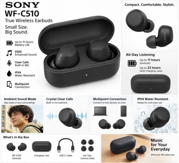 AUDIFONOS SONY WFC510