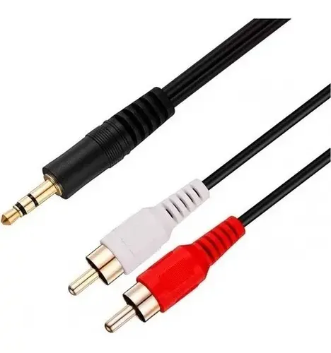 CABLE AUXLIAR MINIJACK - 2RCA QURO AUX0009