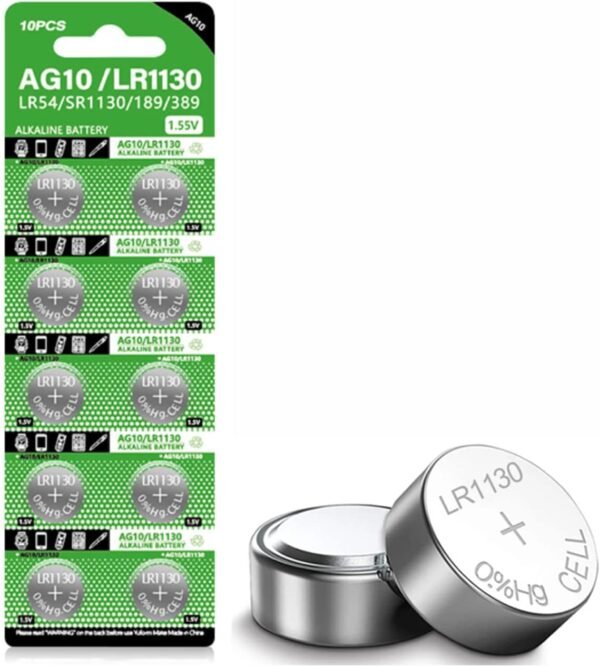 PILA AG10 389A CX189 LR1130W T&E PILA AG10 389A CX189 LR1130W T&E