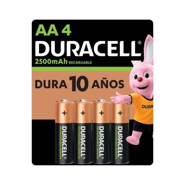 PILA DURACELL RECARGABLE AA 2500MAH PILA DURACELL RECARGABLE AA 2500MAH