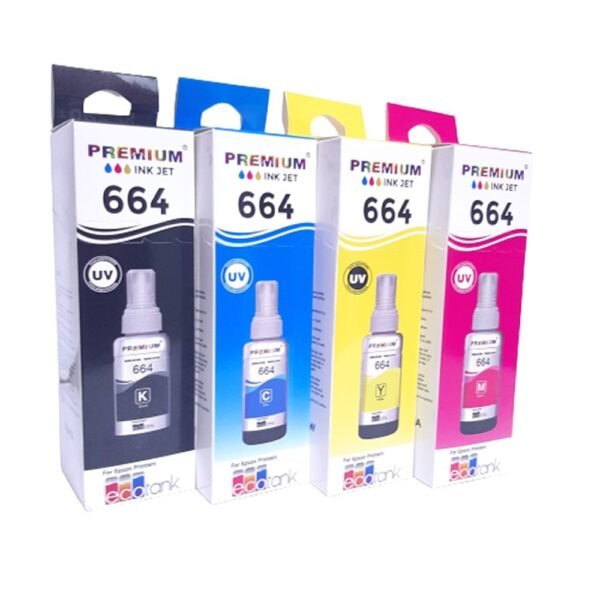 TINTA INK MATE 664 YELLOW CYAN MAGENTA BLACK